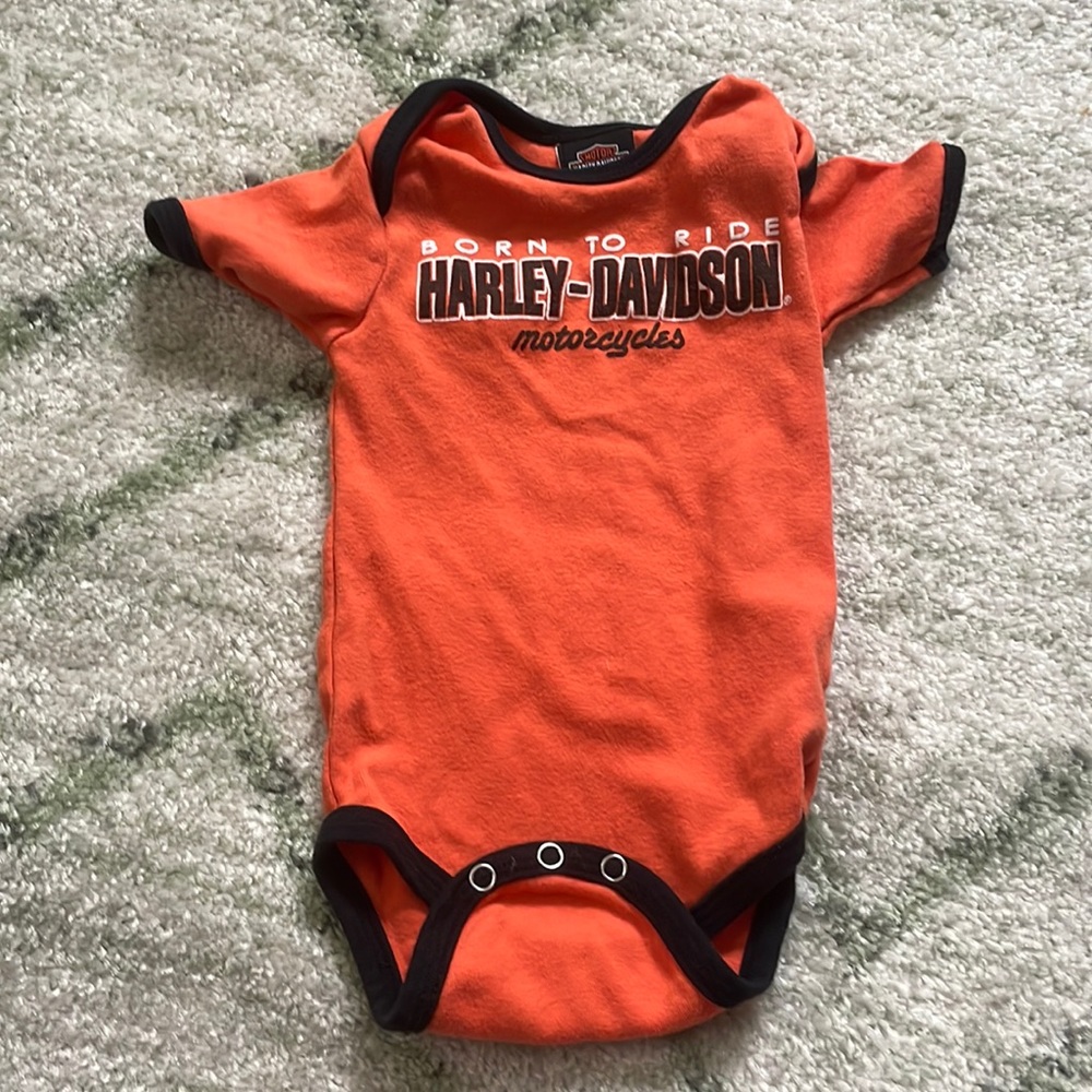 Baby Harley Davidson Onesie